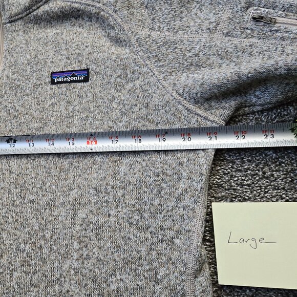 Patagonia women's Better Sweater 1/4 Zip Fleece LIKE NEW - Picture 14 of 15